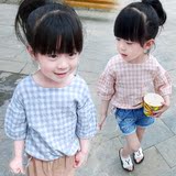 童装女童夏装短袖t恤衫纯棉上衣123-4岁儿童衬衣小童宝宝打底衫潮