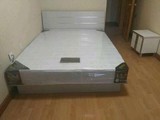 厂家特价包邮双人床 1.5木床可储物带床垫租房床包邮单人床板式床