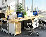 杭州办公家具现代简约员工办公桌椅 屏风2 4 6人位组合职员电脑桌