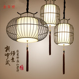 现代简约中式鸟笼吊灯创意仿古铁艺鸟笼灯笼客厅餐厅茶楼中式灯具