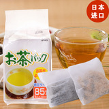 日本进口一次性茶包袋茶叶包 泡茶过滤袋香料袋卤味袋煎药包 85枚