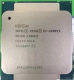 Intel/英特尔 至强CPU E5-2690V3 2.6GHz 散片 全新正式版