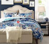 美式布艺双人床 1.8米软包婚房婚床简约现代法式小户型实木公主床