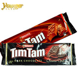 原味澳洲代购Arnotts雅乐思Timtam黑巧克力威化夹心零食饼干200g