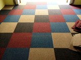 PVC方块地毯办公地毯拼装地毯家用客厅卧室地毯台球室商务楼地毯