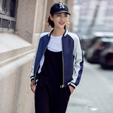 2016新款棒球服女韩版潮学生运动休闲短款夹克长袖外套百搭学院风