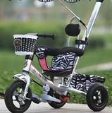 宝宝儿童三轮车童车小孩折叠脚踏板手推车135岁婴幼儿自行车
