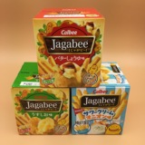 日本进口食品 calbee卡乐比薯条 宅卡乐b薯条三兄弟办公室零食