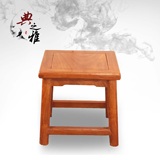 【典之雅】非洲花梨木小方凳中式红木实木四方凳矮凳儿童凳