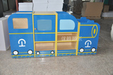 幼儿园欧式收纳柜 亲子早教火车造型书架豪华书架 幼儿园玩具柜