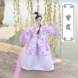 新款中国芭比娃娃四季神话古装仙子娃娃套装大礼盒女孩衣服玩具关