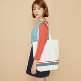 韩国简约小清新帆布袋文艺环保购物袋单肩帆布包袋女包手提包布包