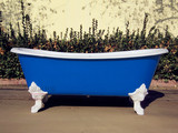 欧式1.8米铸铁浴缸/带脚铸铁搪瓷浴缸/古典双人浴缸出口欧美1.5米