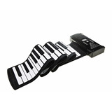 手卷钢琴88键加厚钢琴键盘 健康硅胶便携式 折叠软钢琴智能电子琴
