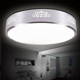 圆形LED吸顶灯客厅卧室吸顶灯厨房阳台灯过道灯具灯饰简约铝材灯