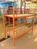 学生专用铁床 幼儿园专用儿童床上下铺双层床小学生铁床高低铁床