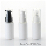 正品韩国进口化妆品包装瓶 乳液瓶 E 30ml 白 压嘴瓶 分装 精华液