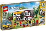 LEGO乐高积木玩具 创意 31052 假日露营车 城市 60134 公园娱乐