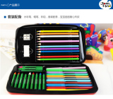 美乐  铅笔 蜡笔 水彩笔文具礼盒套装 DIY儿童绘画工具套装礼盒