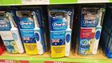 新西兰正品代购 德国博朗欧乐Oral B清洁型电动牙刷含1充电+2刷头