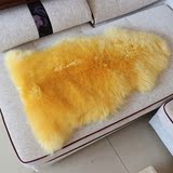 澳洲纯羊毛地毯卧室床边床前客厅整张羊皮沙发垫坐垫飘窗欧式定做