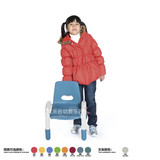幼儿园专用桌椅 幼儿带扶手加厚安全椅 儿童塑料桌椅 宝宝小凳子