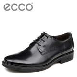 专柜正品代购2016新款ECCO爱步低帮男鞋系带商务正装皮鞋621134