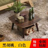 宜家现代简易正方形小茶几凳子 矮方桌日式实木创意矮方凳小桌子