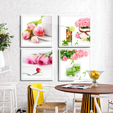 创意小清新水果花卉厨房挂画现代简约温馨餐厅客厅电表箱装饰画