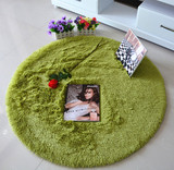 丝毛地毯特价圆形地毯电脑椅地毯健身瑜伽地垫 吊篮地垫藤椅地垫