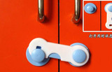 儿童多功能防护 安全锁 对开箱柜门抽屉 冰箱锁 橱柜锁 防夹手