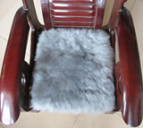 冬季纯羊毛椅垫欧式办公室老板椅电脑椅子座垫加厚毛绒坐垫沙发垫