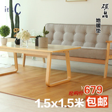 韩国碳晶地暖垫客厅地热垫地暖垫电热地板取暖垫发热地毯150x150