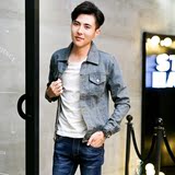 LEEPU'S牛仔衣夹克 秋季男士牛仔外套学生韩版修身青年复古潮外衣
