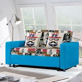 沙发床多功能可折叠可拆洗沙发简易布艺可定制1.5米1.8米沙发床