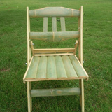 纯竹子儿童竹椅子 靠背椅  幼儿园小凳子 方便携带的折叠竹椅子