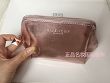 上海专柜赠品 Givenchy/纪梵希玫瑰金粉红色小化妆包手拿包零钱包