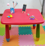 儿童塑料桌椅 宝宝饭桌小孩子餐桌椅 儿童游戏桌幼儿园桌椅套装