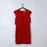 专柜正品品牌剪标折扣女装 杨M2016新款优雅修身夏装连衣裙16A