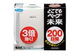 日本进口正品VAPE驱蚊器未来电子便携3倍无毒无味防蚊器150/200日