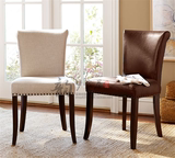 特价现货美式实木餐椅新古典复古做旧餐椅书房椅休闲椅欧式实木椅