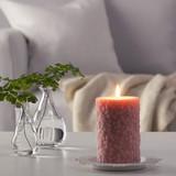 0.6温馨宜家IKEA弗尔格香味阔形蜡烛香薰蜡烛装饰用香味蜡烛茉莉