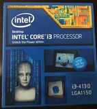 Intel/英特尔 i3-4130 i3酷睿 4130处理器1150针CPU 3.4G盒装