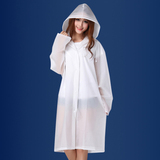 新品雨衣 非一次性 男女韩国加厚雨衣 EVA半透明雨衣 成人雨披