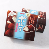 日本零食 Meiji明治 冬之恋松露忌廉北海道牛奶巧克力(70g)棒极了