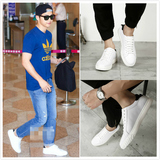 2016新款小白鞋男夏季男士板鞋透气休闲男鞋增高韩版明星同款潮鞋
