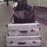 复古拉杆箱万向轮铝框行李箱出国28寸旅行箱商务20登机箱男女24寸