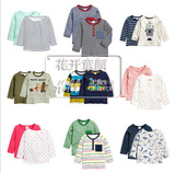 HM H&M专柜正品童装代购婴儿男女宝宝2件装长袖T恤打底衫16秋款