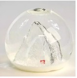 日本代购瑞士马特洪峰雪花球水晶球GLAS&LICHT 旅行爱好者攀登者