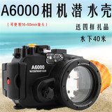 正品行货 索尼 A6000（16-50MM）相机 潜水壳 防水壳 顺丰包邮
